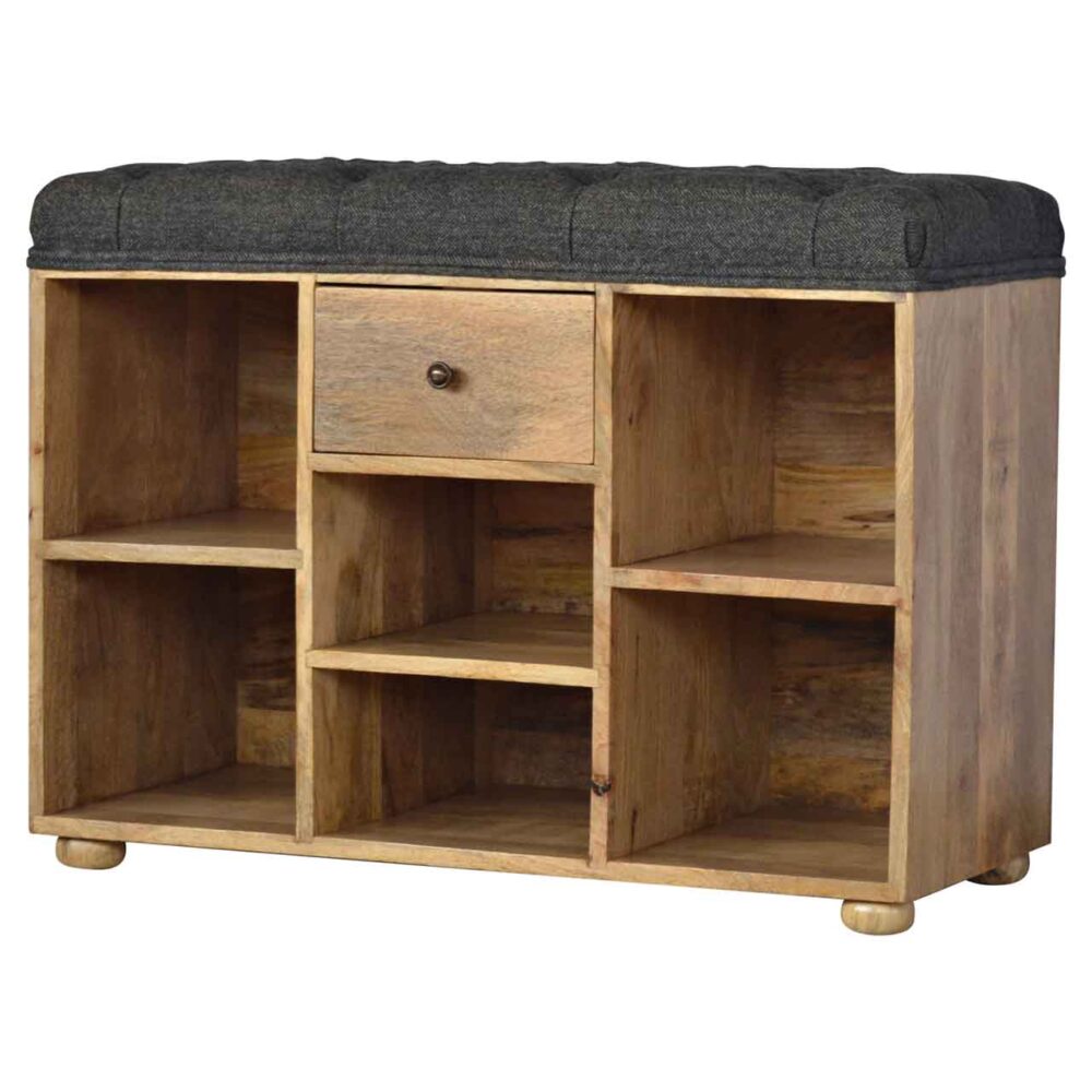 Tweed 1 Drawer Bench1 Tweed 1 Drawer Bench1
