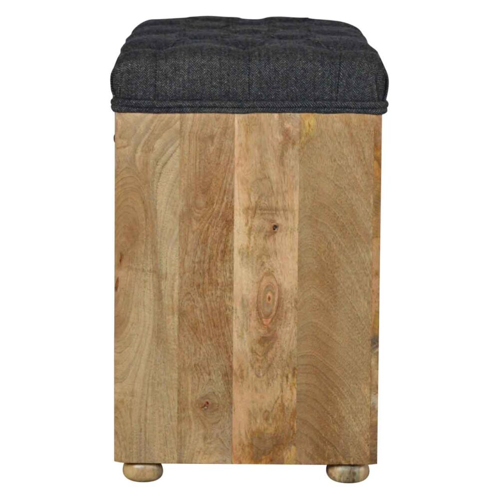 Tweed 1 Drawer Bench5 Tweed 1 Drawer Bench5